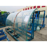 Curved Tempered Glass For Special-shaped Curtain Wall & Arc Doors & Windows